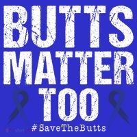 Butts Matter Too Save The Butts Colon Cancer Awareness Gift Women's Tank Top thumb 5