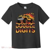 Birthday Monster Truck Bruh Im Double Digits 10 Year Old Toddler T-Shirt thumb 0