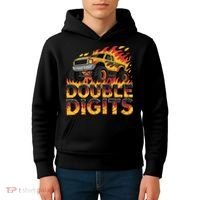 Birthday Monster Truck Bruh Im Double Digits 10 Year Old Kids Hoodie thumb 4