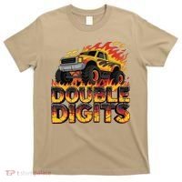 Birthday Monster Truck Bruh Im Double Digits 10 Year Old T-Shirt thumb 0