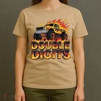 Birthday Monster Truck Bruh Im Double Digits 10 Year Old T-Shirt thumb 4