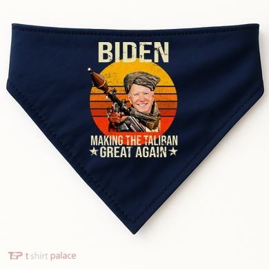Biden Making The Taliban Great Again RPG USA-Made Doggie Bandana