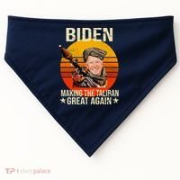 Biden Making The Taliban Great Again RPG USA-Made Doggie Bandana thumb 0