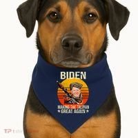 Biden Making The Taliban Great Again RPG USA-Made Doggie Bandana thumb 1
