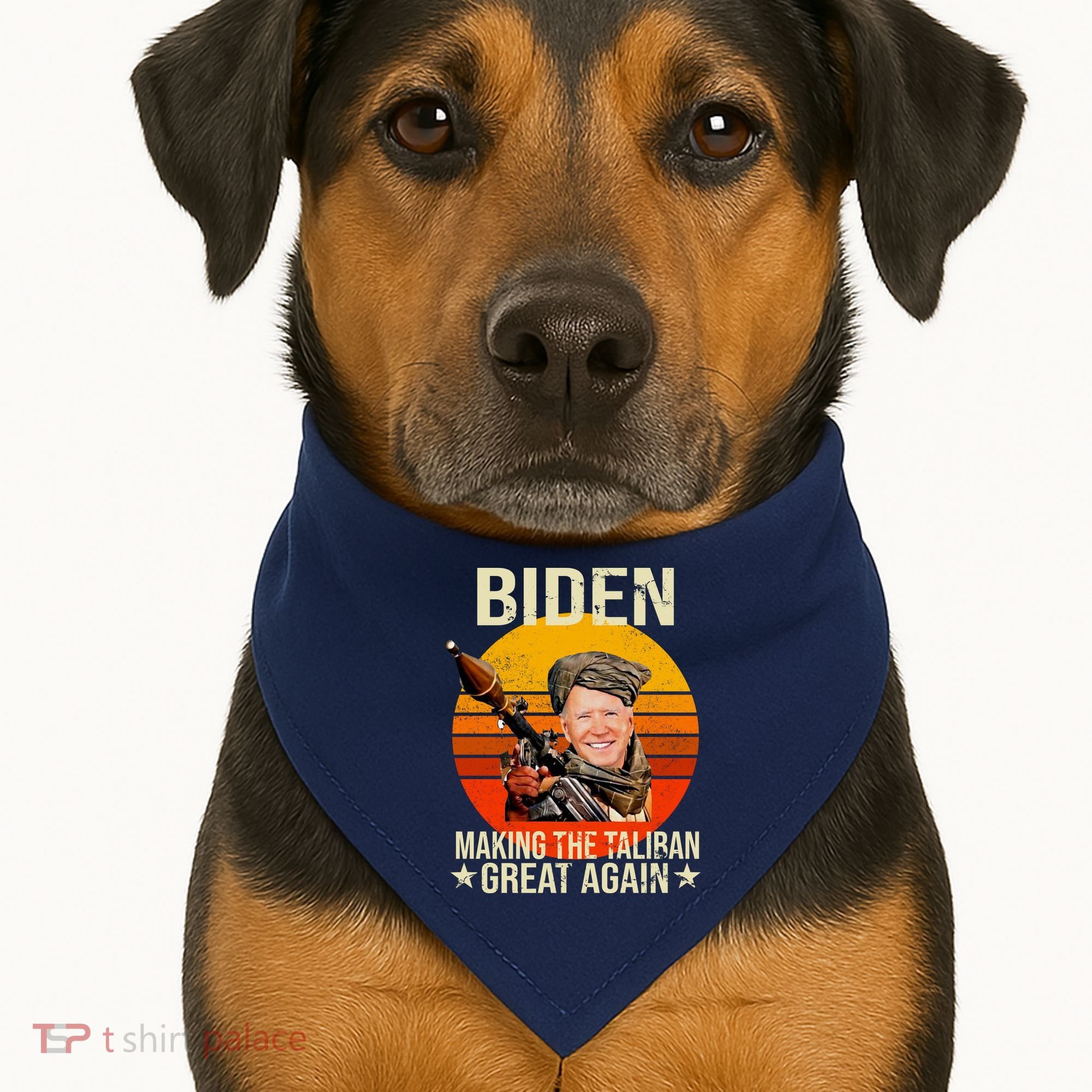 Biden Making The Taliban Great Again RPG USA-Made Doggie Bandana