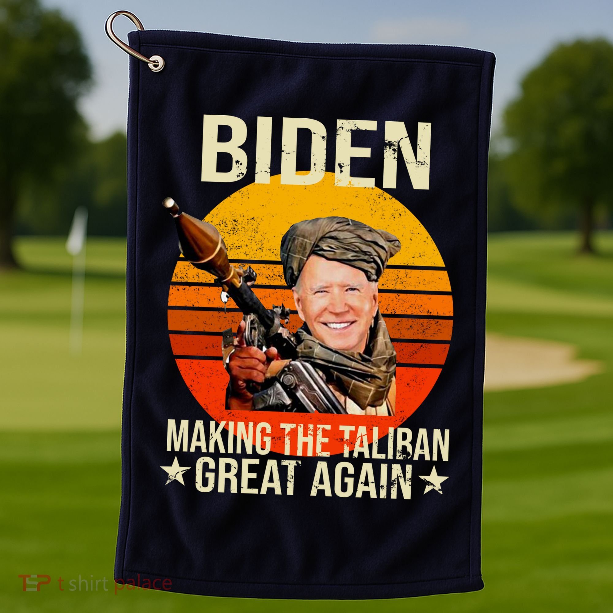 Biden Making The Taliban Great Again RPG Golf Towel