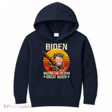 Biden Making The Taliban Great Again RPG Kids Hoodie