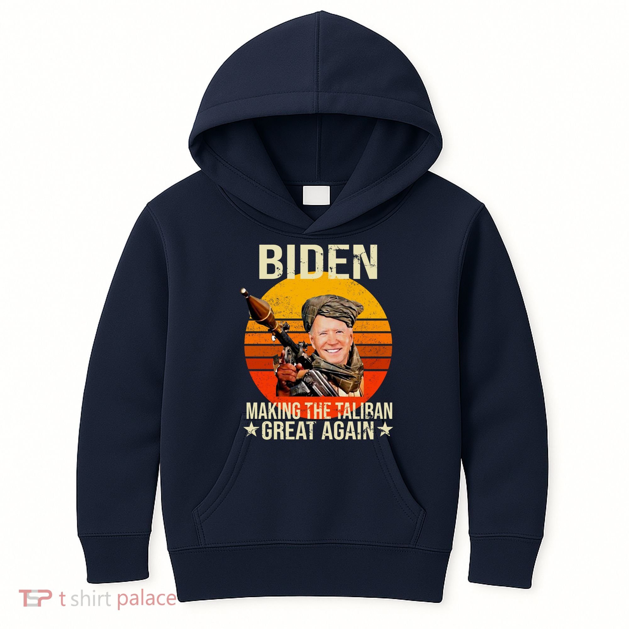 Biden Making The Taliban Great Again RPG Kids Hoodie