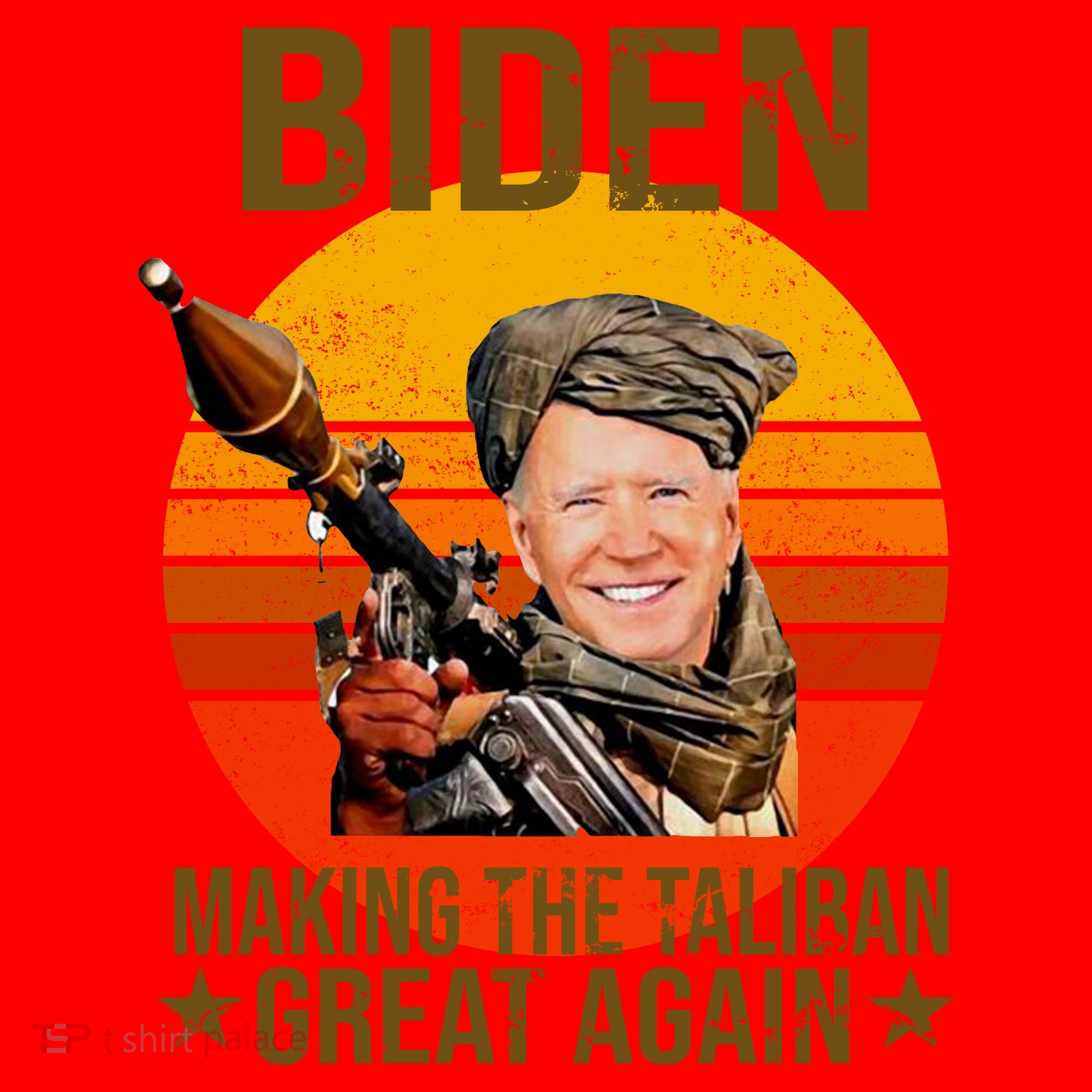 Biden Making The Taliban Great Again RPG Santa Hat