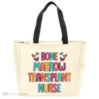 Bone Marrow Transplant Nurse Oncologist Oncology Nurse ONC Tote Bag thumb 0