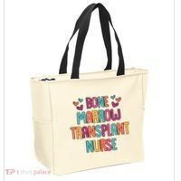 Bone Marrow Transplant Nurse Oncologist Oncology Nurse ONC Tote Bag thumb 2