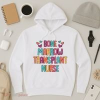 Bone Marrow Transplant Nurse Oncologist Oncology Nurse ONC Hoodie thumb 3