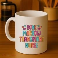 Bone Marrow Transplant Nurse Oncologist Oncology Nurse ONC Coffee Mug thumb 4
