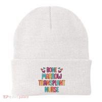 Bone Marrow Transplant Nurse Oncologist Oncology Nurse ONC Beanie thumb 0