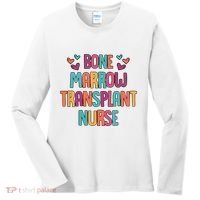 Bone Marrow Transplant Nurse Oncologist Oncology Nurse ONC Women's Long Sleeve Shirt thumb 0