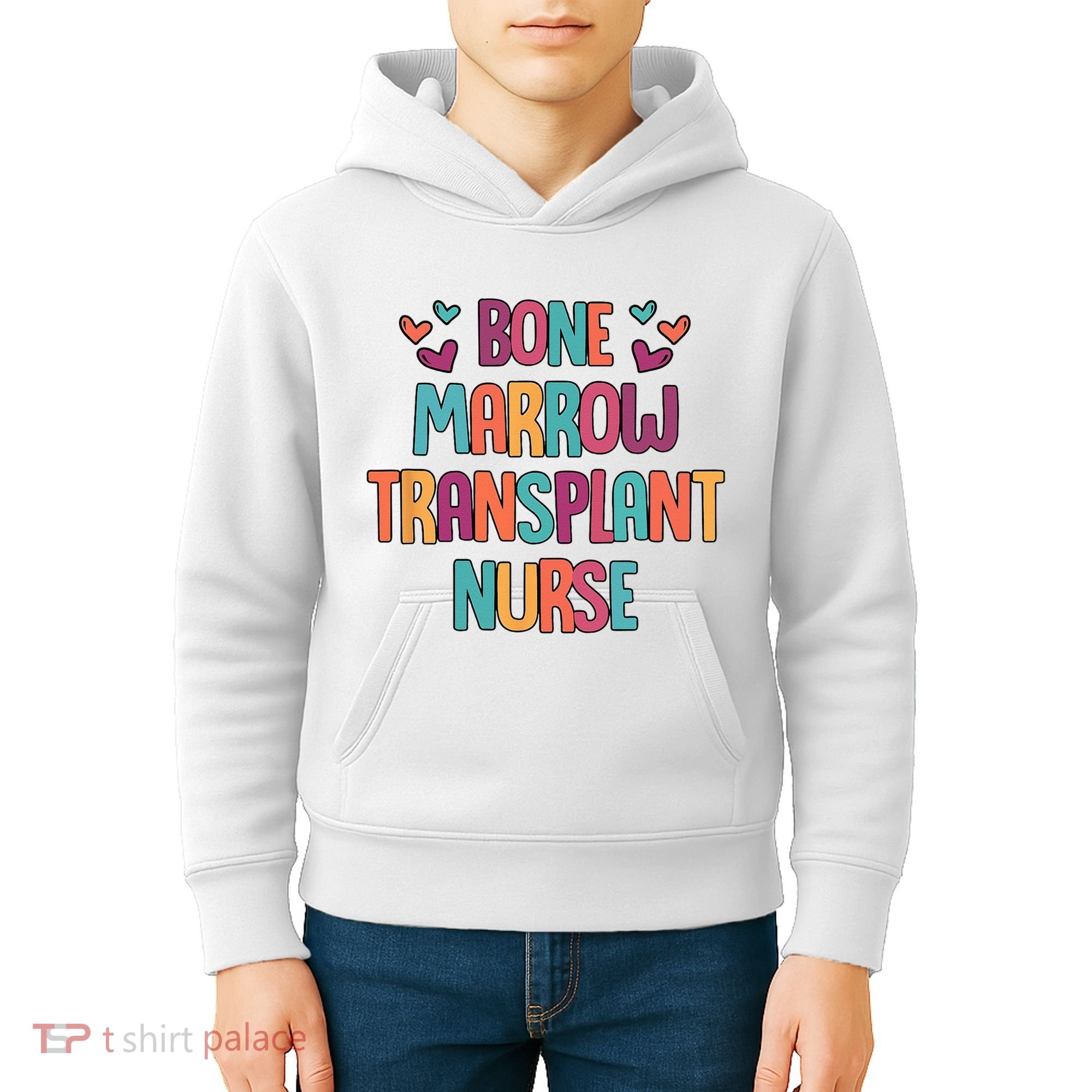 Bone Marrow Transplant Nurse Oncologist Oncology Nurse ONC Kids Hoodie