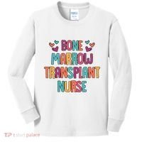 Bone Marrow Transplant Nurse Oncologist Oncology Nurse ONC Kids Long Sleeve Shirt thumb 0