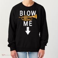 Blow Me Trumpet Funny Gift Women's Sweatshirt thumb 0