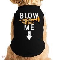 Blow Me Trumpet Funny Gift Doggie Tank thumb 0