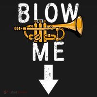 Blow Me Trumpet Funny Gift Coaster thumb 2