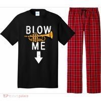 Blow Me Trumpet Funny Gift Pajama Set thumb 0