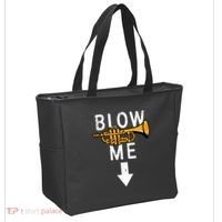 Blow Me Trumpet Funny Gift Tote Bag thumb 2