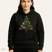 Broadway Musical Theatre Christmas Tree Hoodie thumb 5