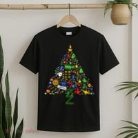 Broadway Musical Theatre Christmas Tree T-Shirt thumb 2