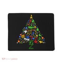 Broadway Musical Theatre Christmas Tree Mousepad thumb 0