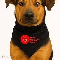 Bone Marrow Transplant Donor USA-Made Doggie Bandana thumb 1