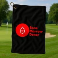 Bone Marrow Transplant Donor Golf Towel thumb 1