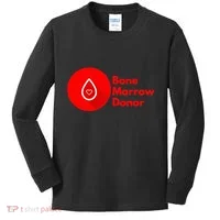 Bone Marrow Transplant Donor Kids Long Sleeve Shirt thumb 0