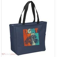 Birthday Monster Truck Retro 8 Year Old Bday Tote Bag thumb 2