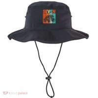 Birthday Monster Truck Retro 7 Year Old Bday Bucket Hat thumb 0