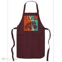 Birthday Monster Truck Retro 7 Year Old Bday Apron thumb 0