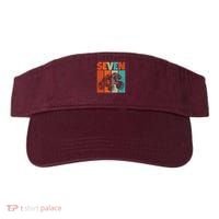 Birthday Monster Truck Retro 7 Year Old Bday Visor thumb 0