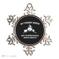Bear My Tummy Hurts But IM Being Really Brave About It Ornament thumb 0