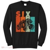 Birthday Monster Truck Retro 6 Year Old Bday Sweatshirt thumb 0