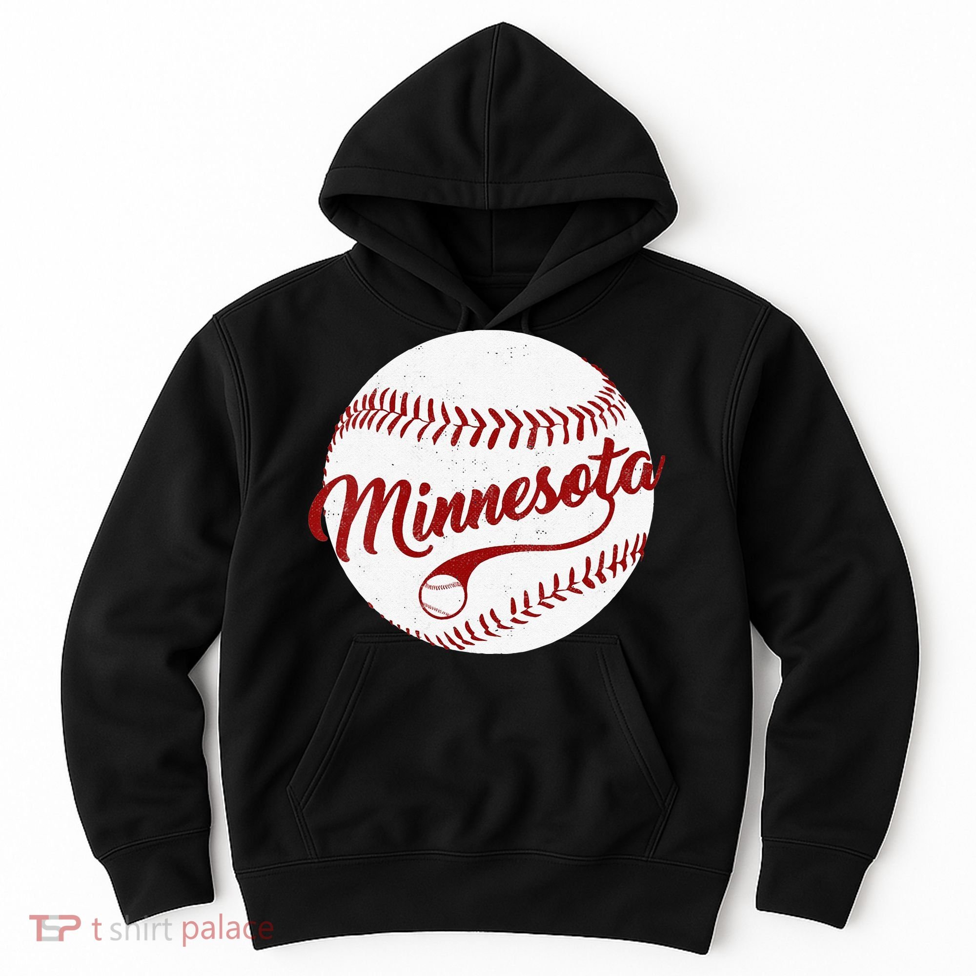Baseball Minnesota Team Love Twin City National Pastime Men Hoodie