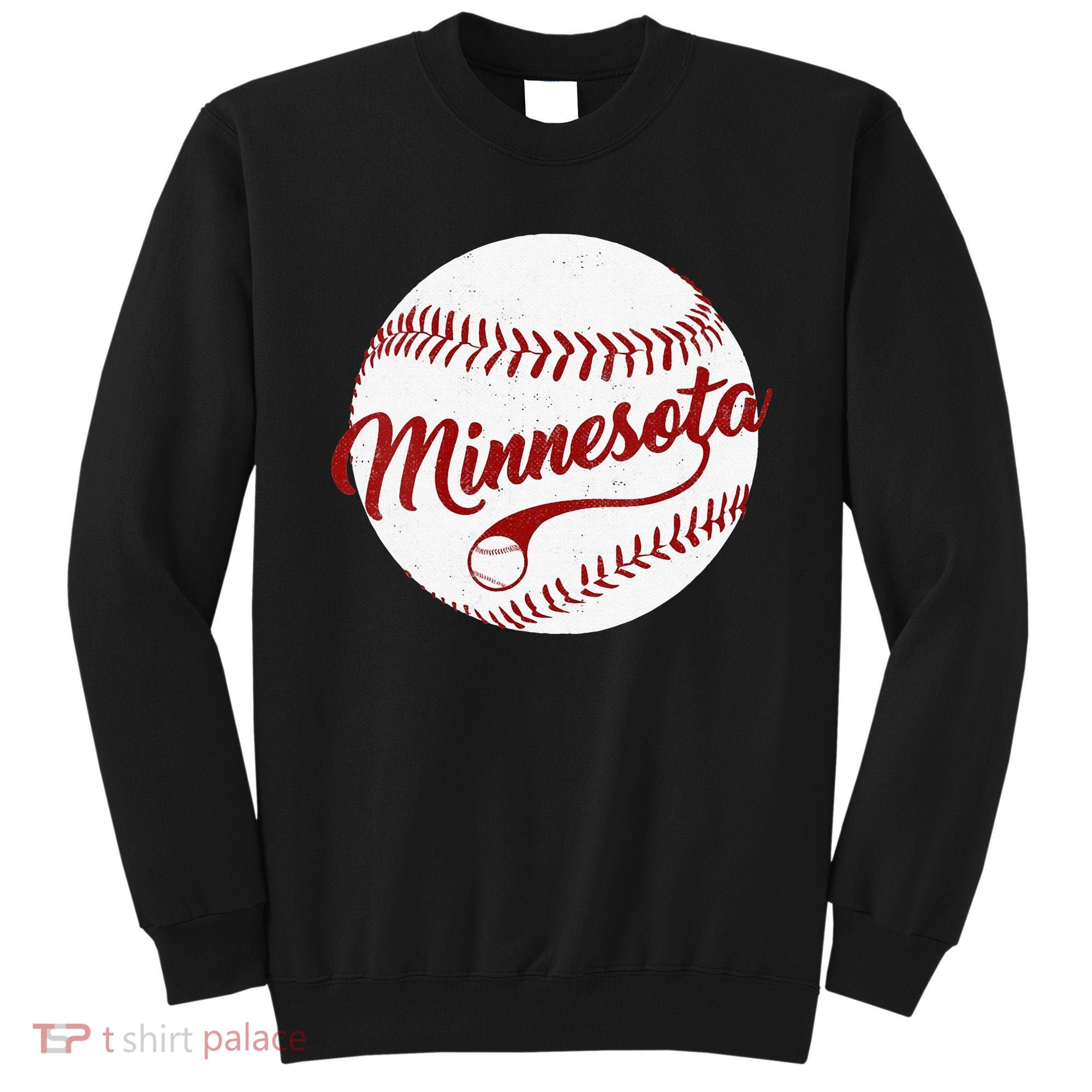 Baseball Minnesota Team Love Twin City National Pastime Men Sweatshirt