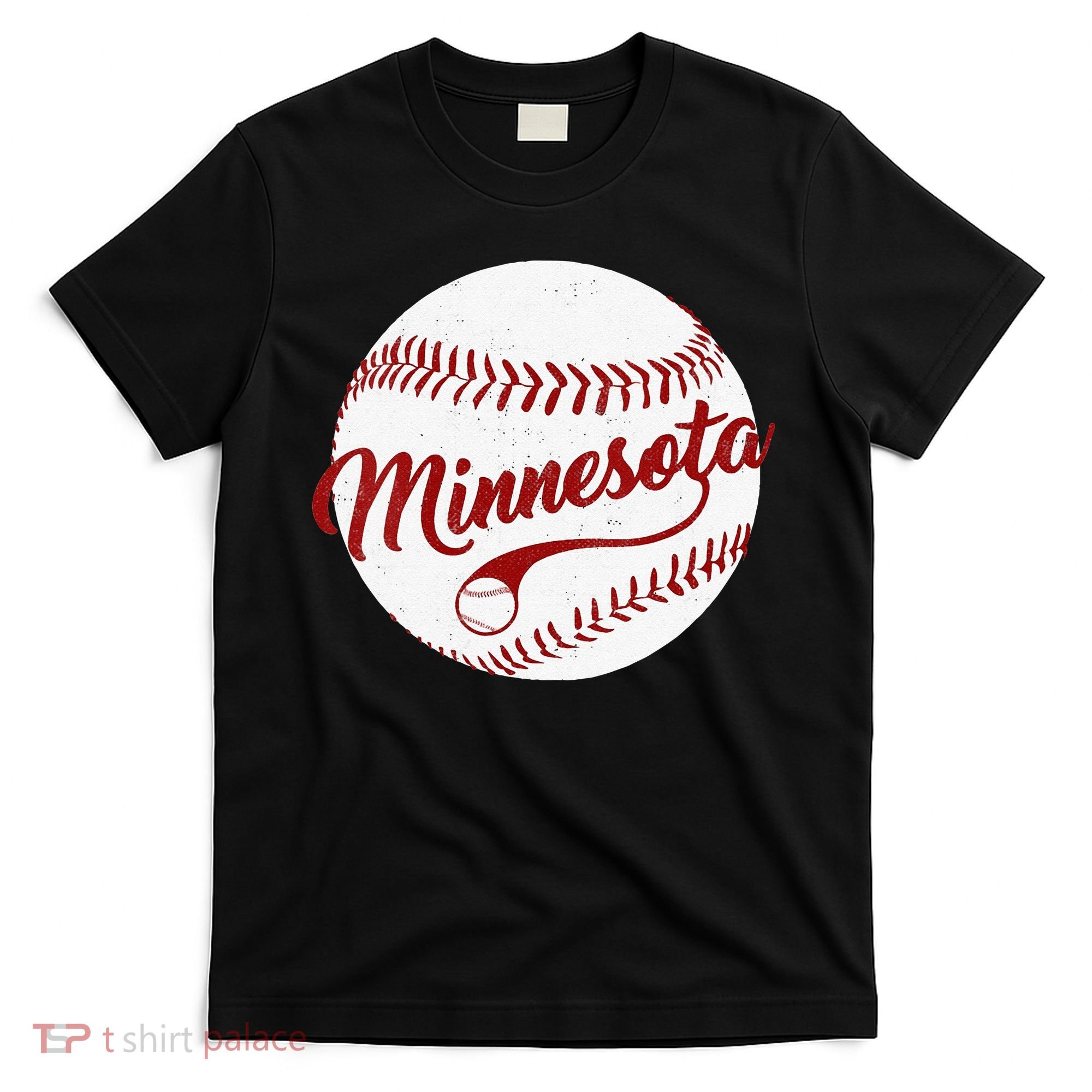 Baseball Minnesota Team Love Twin City National Pastime Men T-Shirt