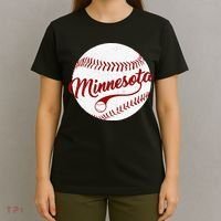 Baseball Minnesota Team Love Twin City National Pastime Men T-Shirt thumb 4