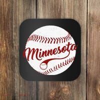 Baseball Minnesota Team Love Twin City National Pastime Men Coaster thumb 0