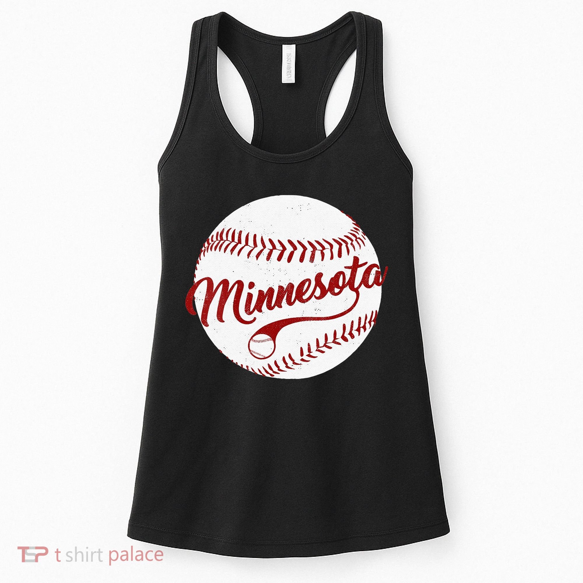 Baseball Minnesota Team Love Twin City National Pastime Men Women's Tank Top