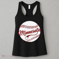 Baseball Minnesota Team Love Twin City National Pastime Men Women's Tank Top thumb 3