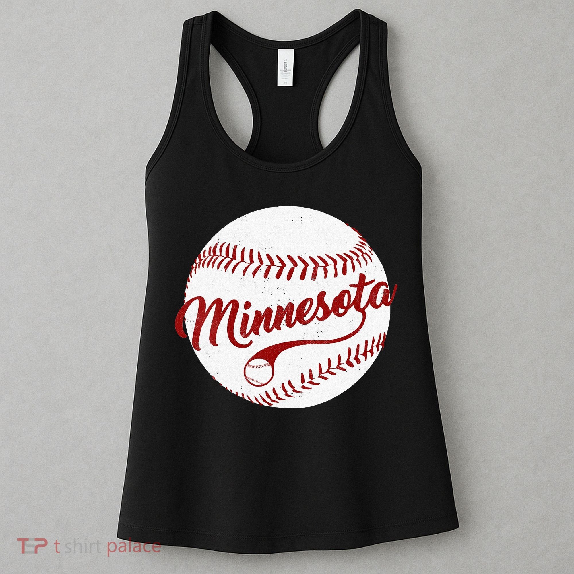 Baseball Minnesota Team Love Twin City National Pastime Men Women's Tank Top