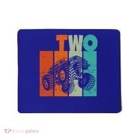 Birthday Monster Truck Retro 2 Year Old Bday Mousepad thumb 0