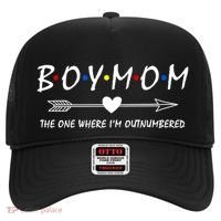 Boy Mom The One Where Im Outnumbered Mama Mom Of Meaningful Gift Hat thumb 0