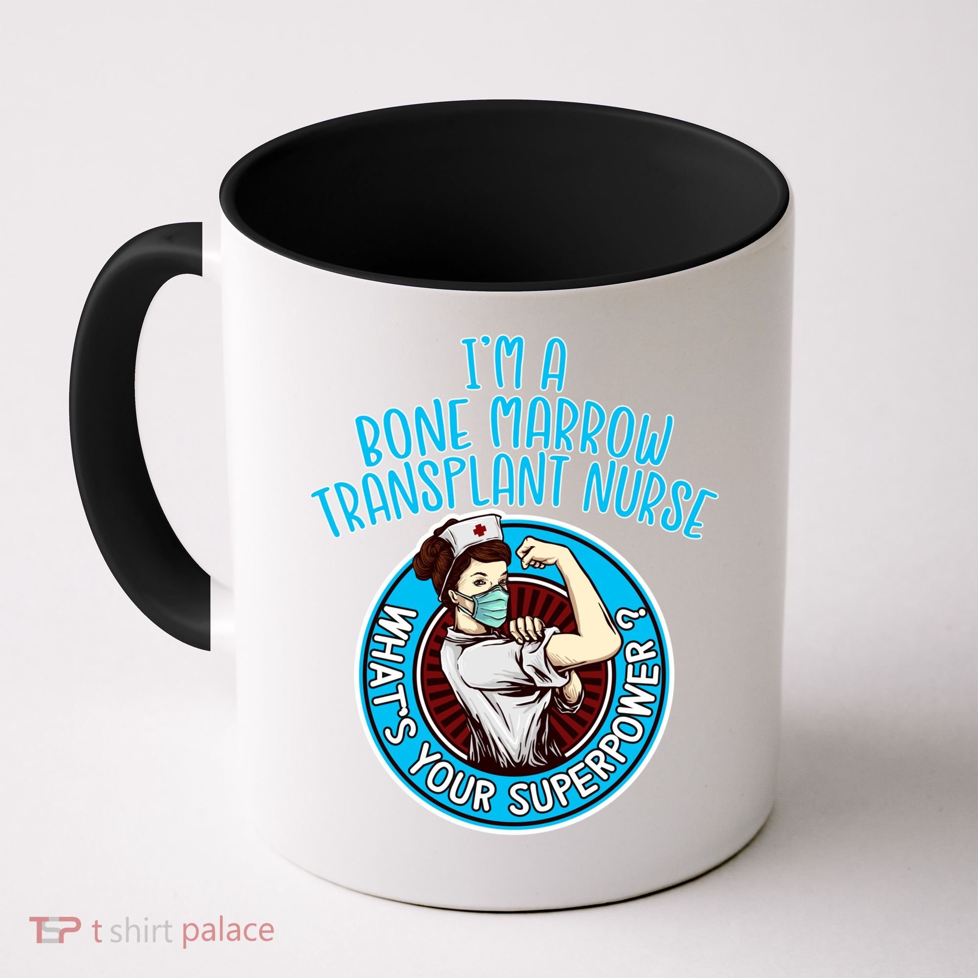 Bone Marrow Transplant Nurse Cute Gift For Women Nursing Apparel Gift Coffee Mug