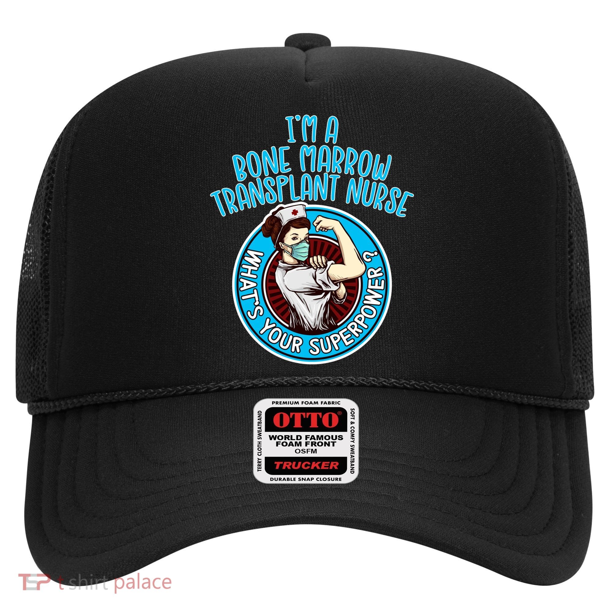 Bone Marrow Transplant Nurse Cute Gift For Women Nursing Apparel Gift Hat